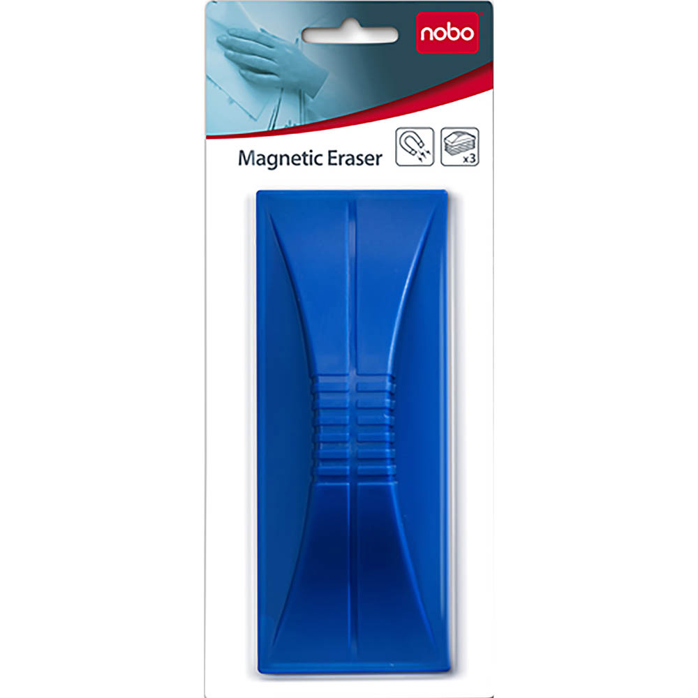 NOBO WHITEBOARD ERASER BLUE